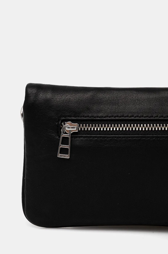 Kožna Pismo torba ZADIG&VOLTAIRE crna LWBA02466