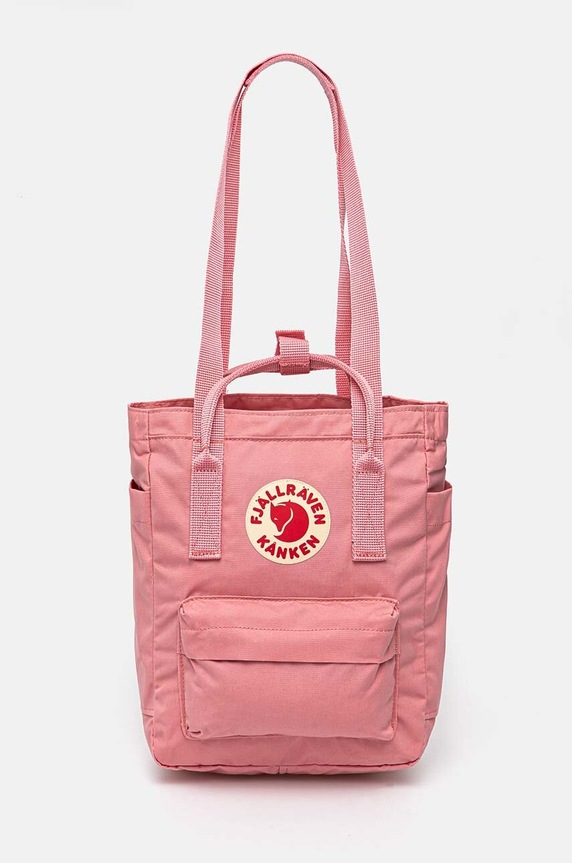 Taška Fjallraven Kanken Totepack Mini hladký růžová F23711.312