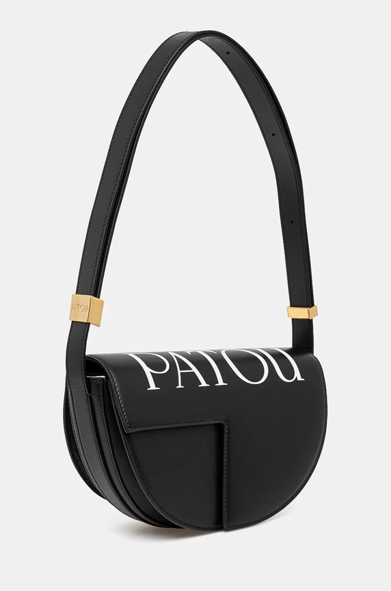 Patou bőr táska BA0015000 fekete AW24