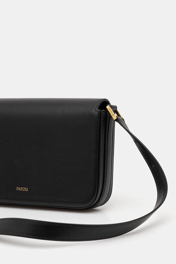 Dodatki Usnjena torbica Patou BA0175000 črna