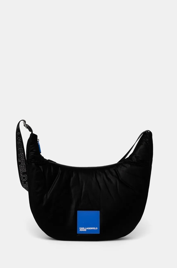 Kabelka Karl Lagerfeld Jeans hladký černá 246J3009