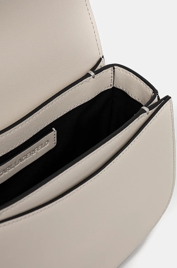 Karl Lagerfeld bőr táska 246W3015 szürke