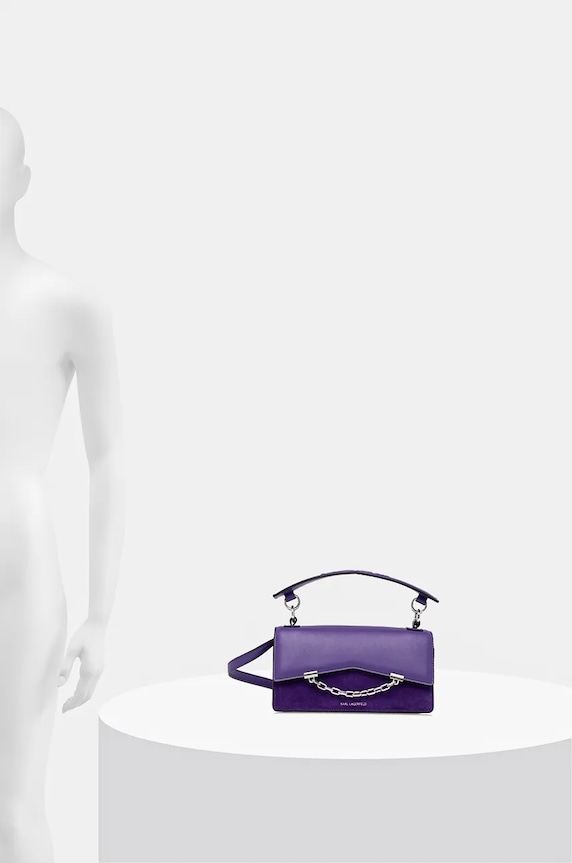 Karl Lagerfeld poseta de piele 246W3041