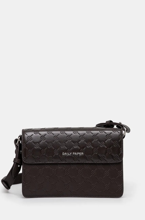 Daily Paper handbag Meru Monogram Bag plain brown 2421117