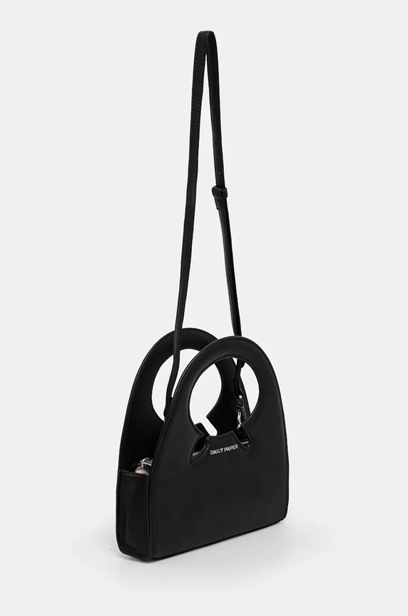 Шкіряна сумочка Daily Paper Codu Small Bag 2321162 чорний AW24