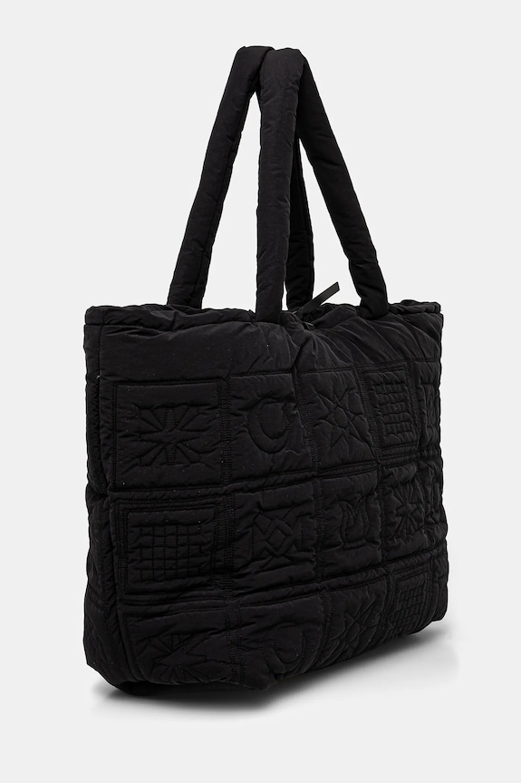 Nanushka kézitáska SOFT TOTE NU24FWBT12451 fekete AW24