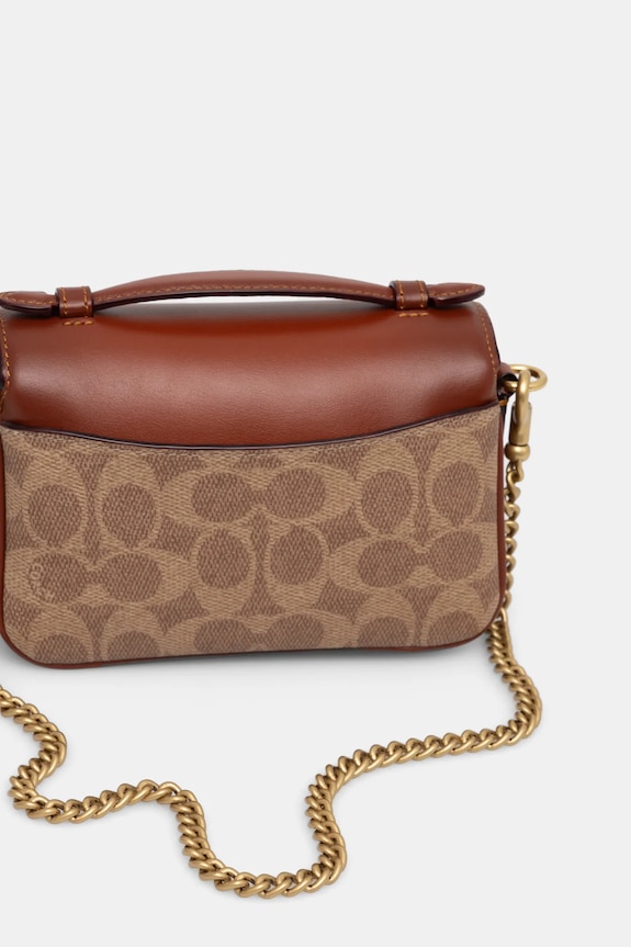 Аксесоари Кожена чанта Coach Cassie CW566 оранжев