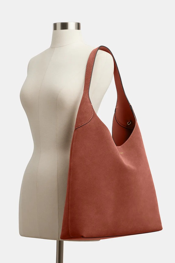 Coach shopper torba za žene od brušene kože Suade Brooklyn Shoulder Bag 39 CW636 smeđa