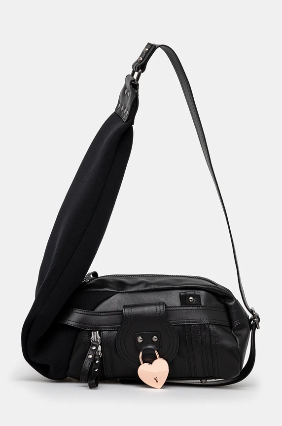 Сумочка Ottolinger Mini Neoprene Leather Bag текстильний чорний 2227210299