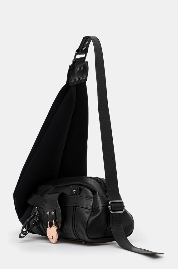 Сумочка Ottolinger Mini Neoprene Leather Bag 2227210299 чорний AW24