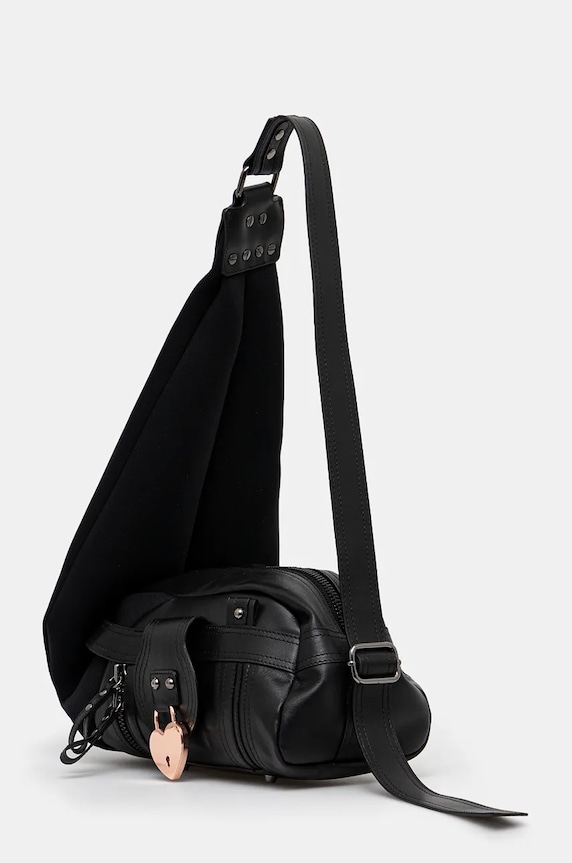 Сумочка Ottolinger Mini Neoprene Leather Bag 2227210299 чорний AW24
