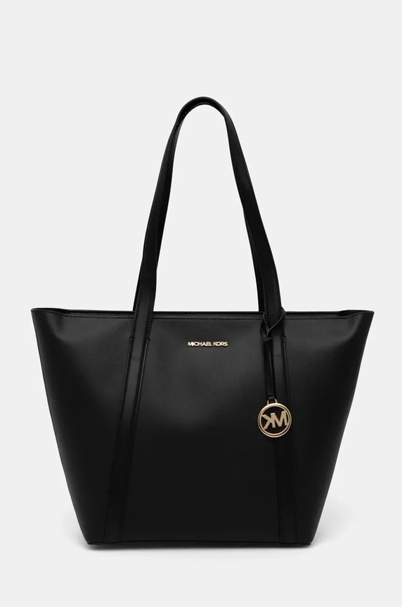 MICHAEL Michael Kors torebka mieści A4 czarny 35S4G3FT3I