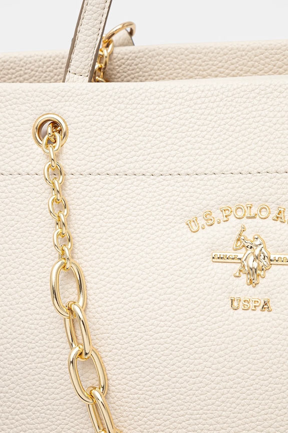 U.S. Polo Assn. torebka Stanford beżowy BEUSS6369WVP