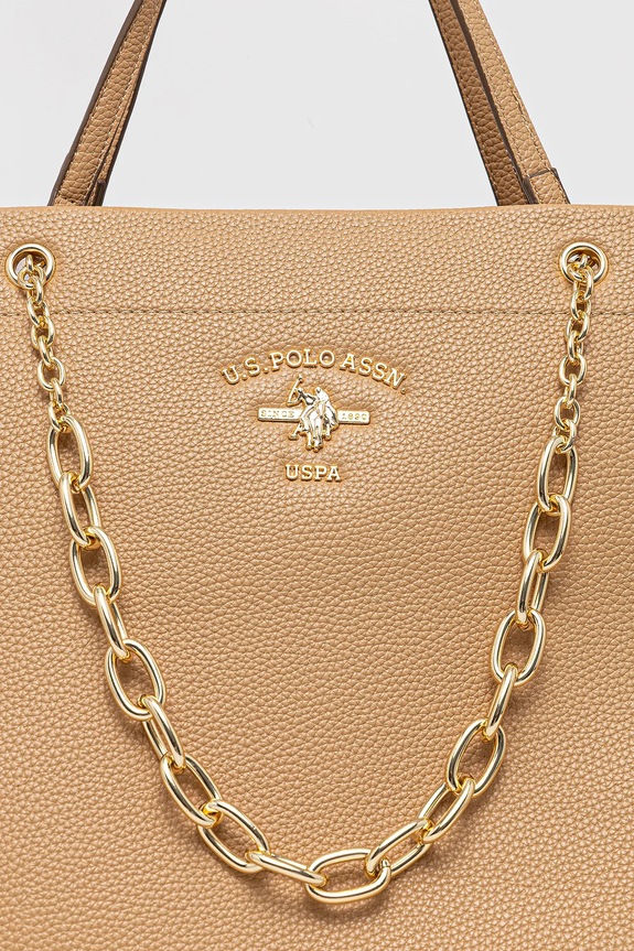Kabelka U.S. Polo Assn. Stanford béžová BEUSS6369WVP