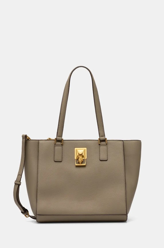 U.S. Polo Assn. torebka Earth nie mieści A4 zielony BIUEH8485WVP