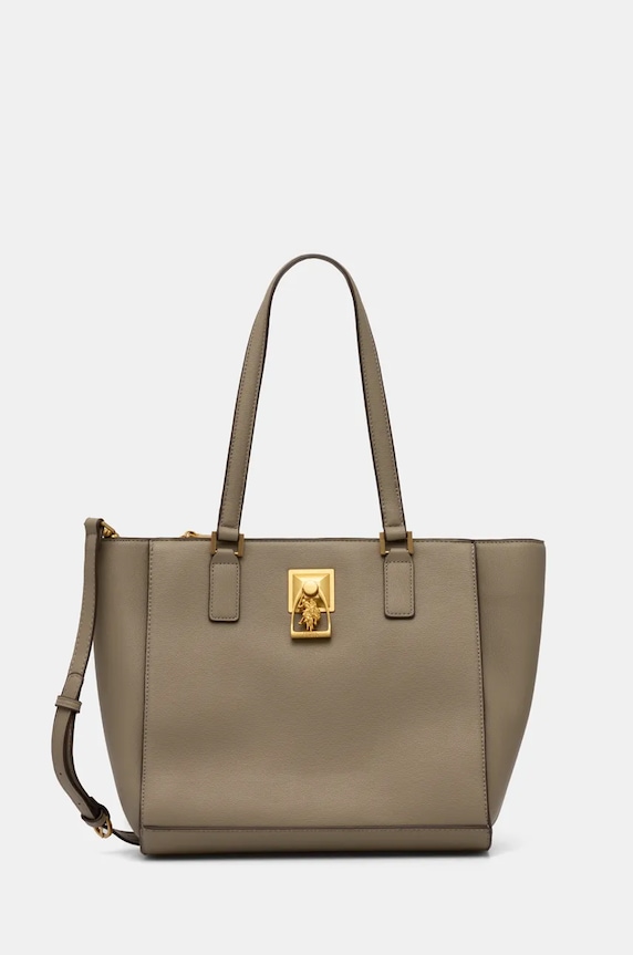 U.S. Polo Assn. torebka Earth nie mieści A4 zielony BIUEH8485WVP