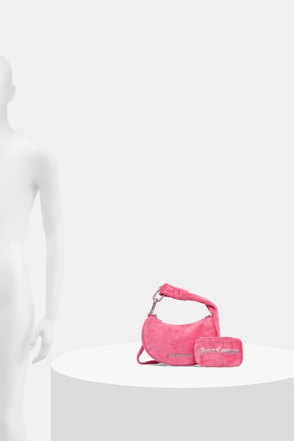 Juicy Couture kabelka hobo dámska zamatová Blossom BIJL55311WPO