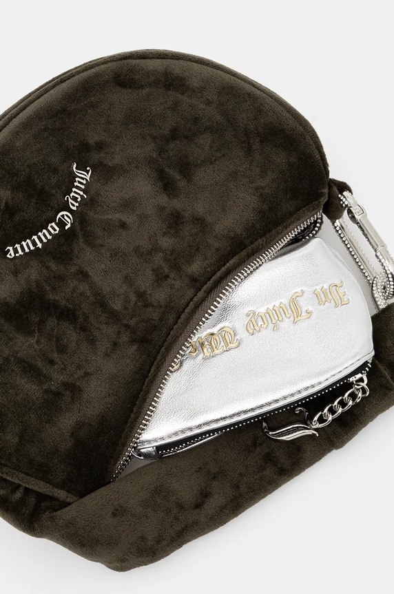 Juicy Couture torebka hobo damska welurowa Blossom BIJL55311WPO