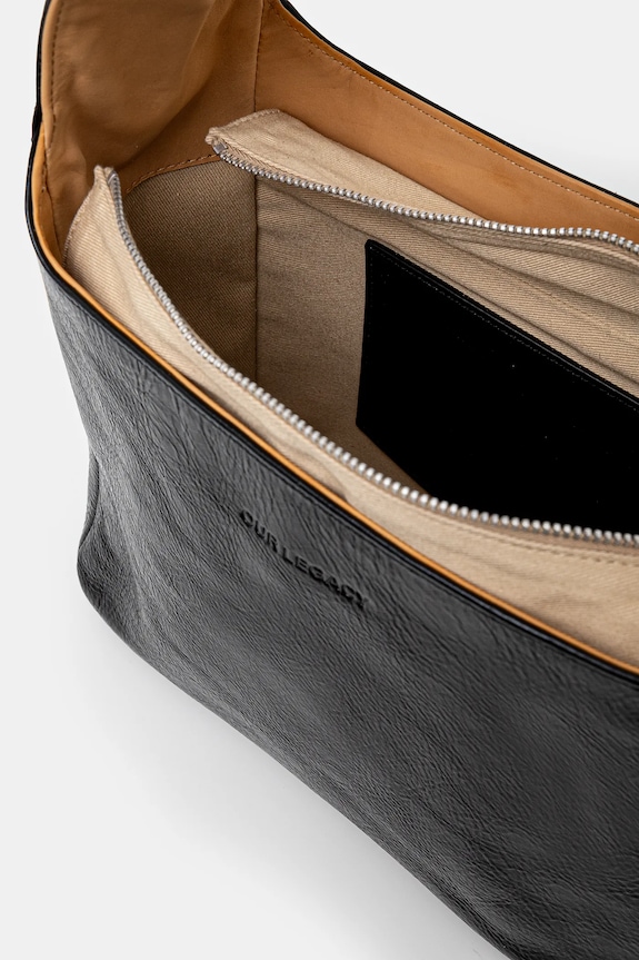 Our Legacy leather handbag Brick A2248BBL black