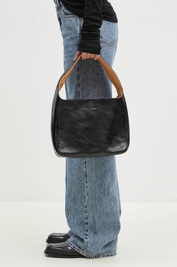 Our Legacy leather handbag Brick A2248BBL
