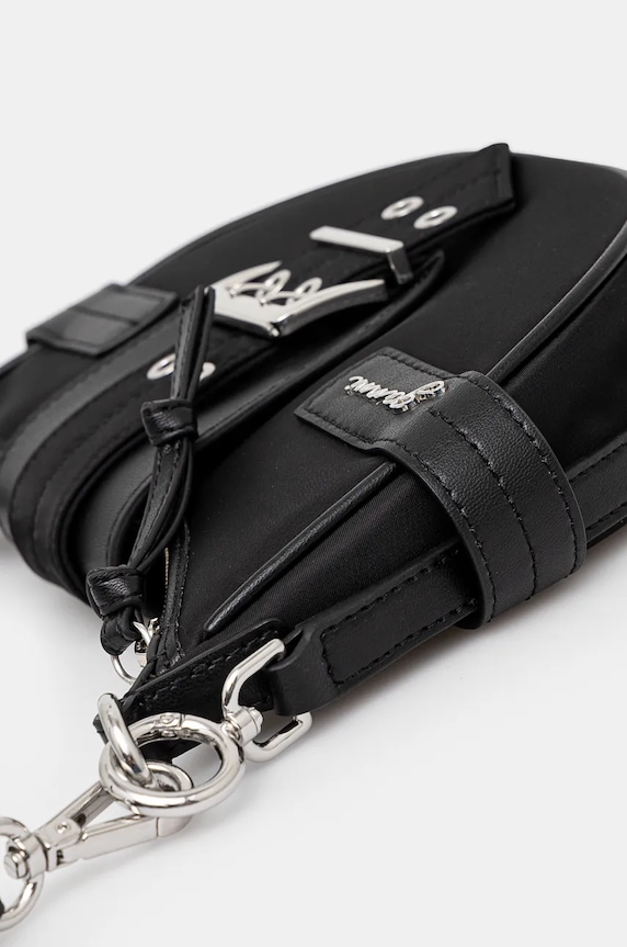 GANNI torebka Bucky Bag Small Crossbody Nylon czarny A6134