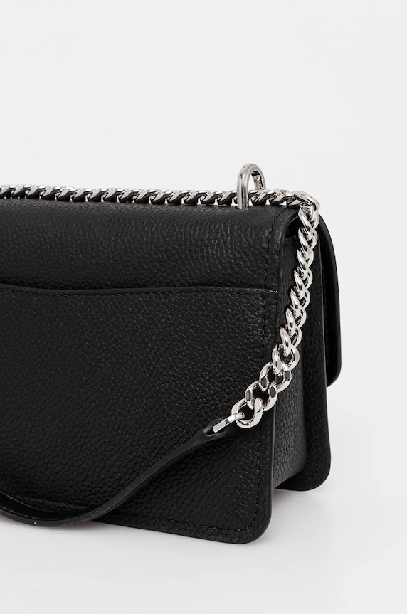 Kožená kabelka MICHAEL Michael Kors 30T4SC7L3T čierna