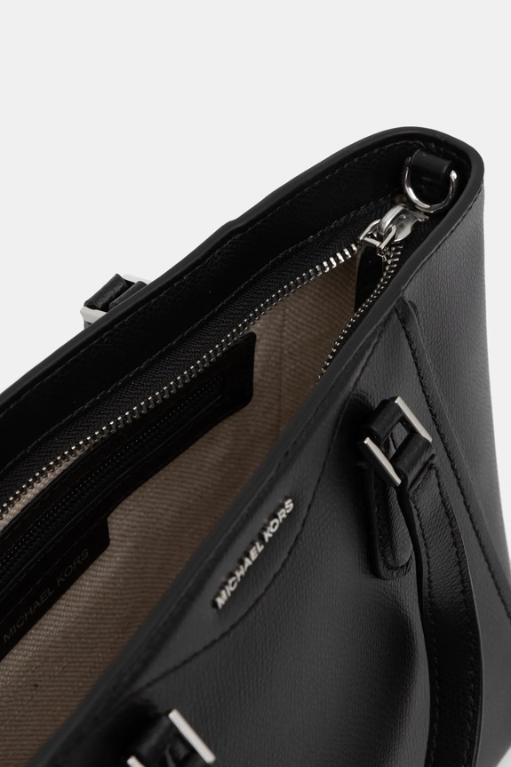 Δερμάτινη τσάντα MICHAEL Michael Kors 32F4STBC1L μαύρο