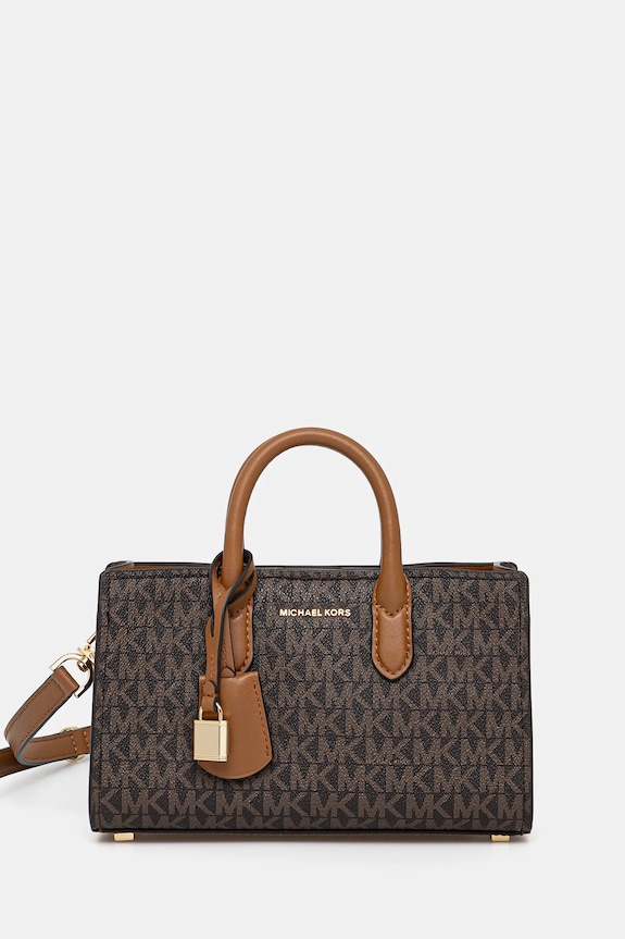 MICHAEL Michael Kors torebka nie mieści A4 brązowy 32F4GETC0B