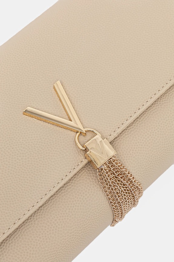Valentino Bags lapos táska bézs VBS1R401G