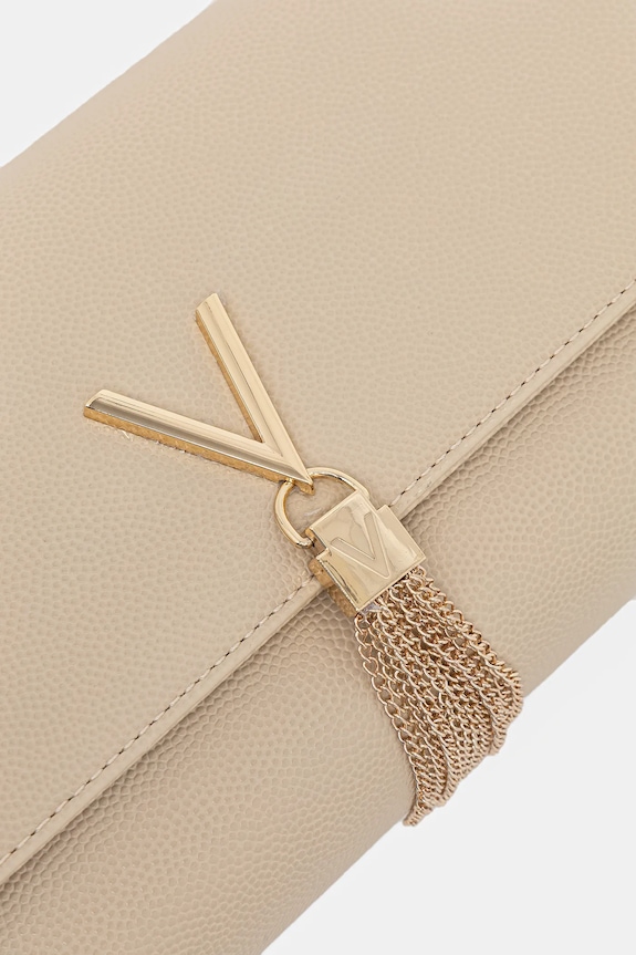 Valentino Bags lapos táska bézs VBS1R401G