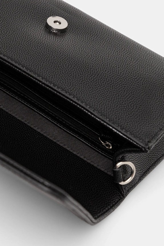 Listová kabelka Valentino Bags VBS1R401G čierna