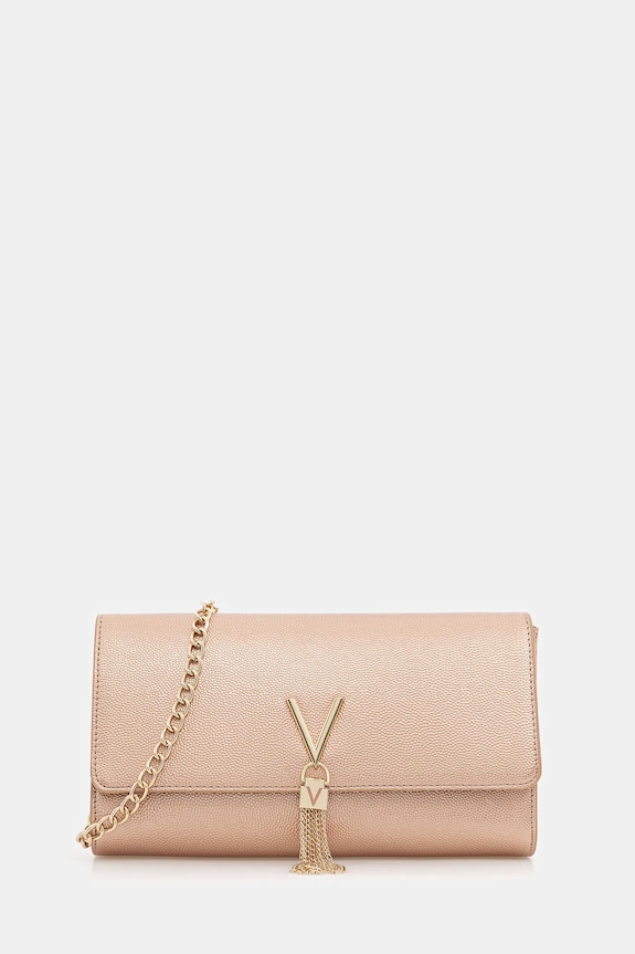 Valentino Bags pochette semplice oro VBS1R401G