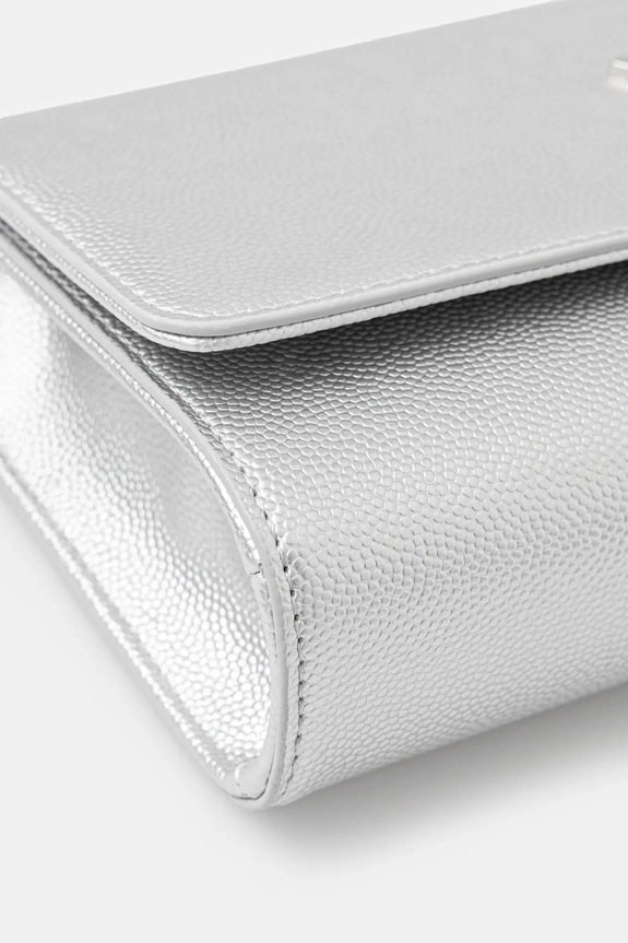 Клатч Valentino Bags золотой VBS1R401G