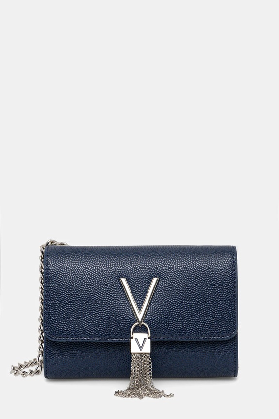 Valentino Bags kézitáska szintetikus bőr sötétkék VBS1R403G