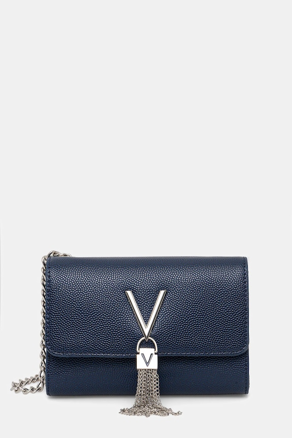Valentino Bags kézitáska szintetikus bőr sötétkék VBS1R403G