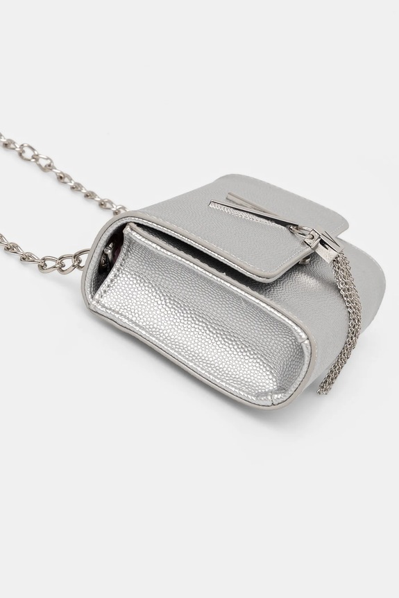 Valentino Bags borsetta VBS1R403G argento AA00