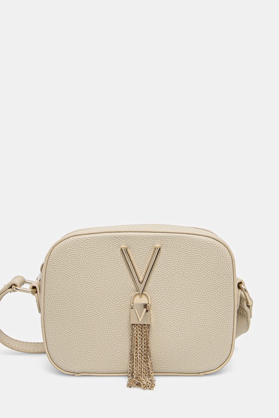 Kabelka Valentino Bags jednofarebný béžová VBS1R409G