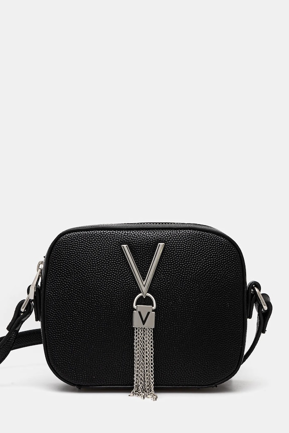 Valentino Bags torebka nie mieści A4 czarny VBS1R409G