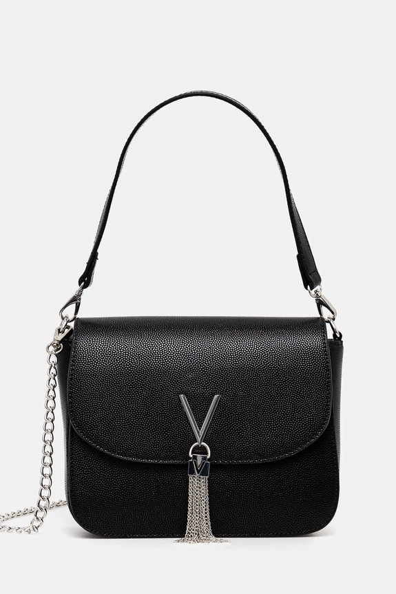 Torba Valentino Bags bez uzorka crna VBS1R404G