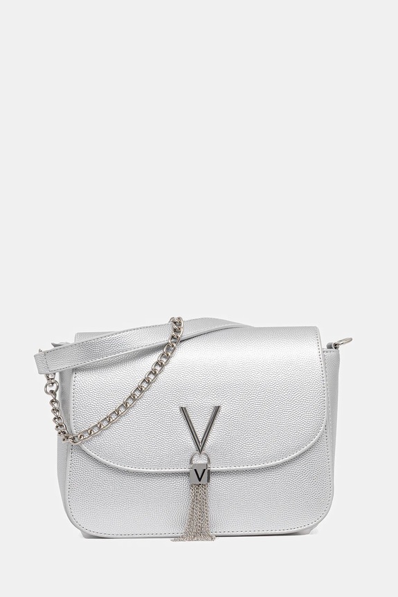 Сумочка Valentino Bags синтетический серебрянный VBS1R404G
