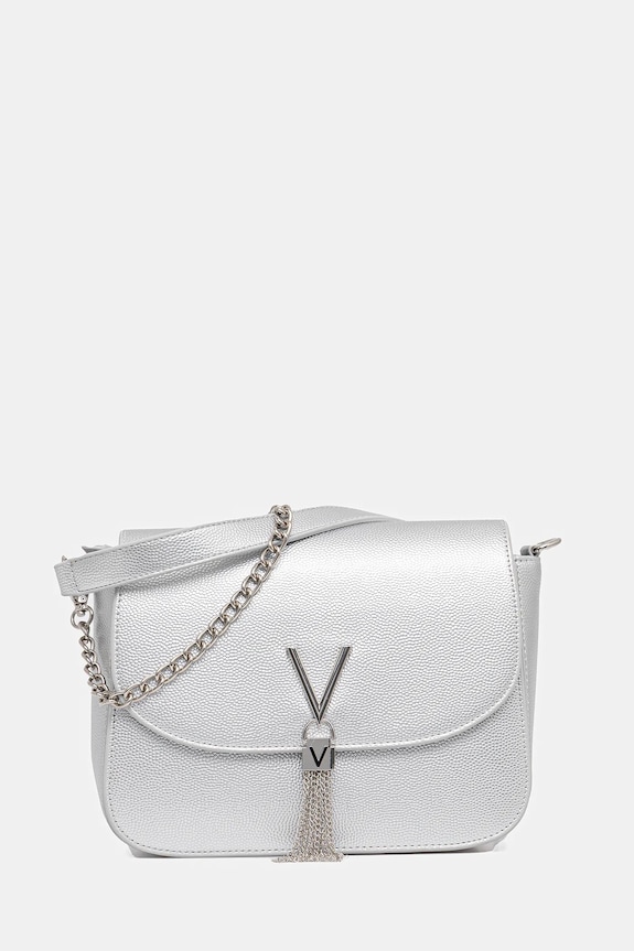 Сумочка Valentino Bags синтетический серебрянный VBS1R404G