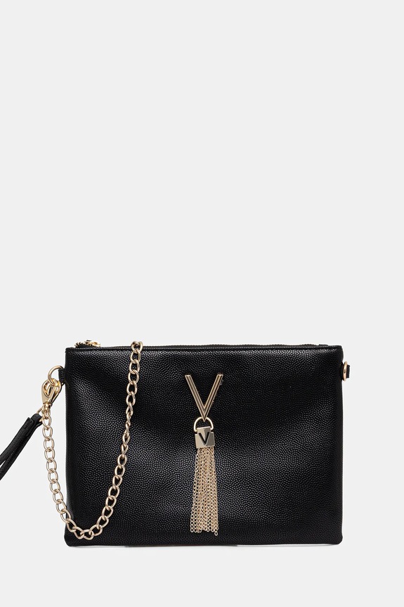 Valentino Bags torebka nie mieści A4 czarny VBS1R419G