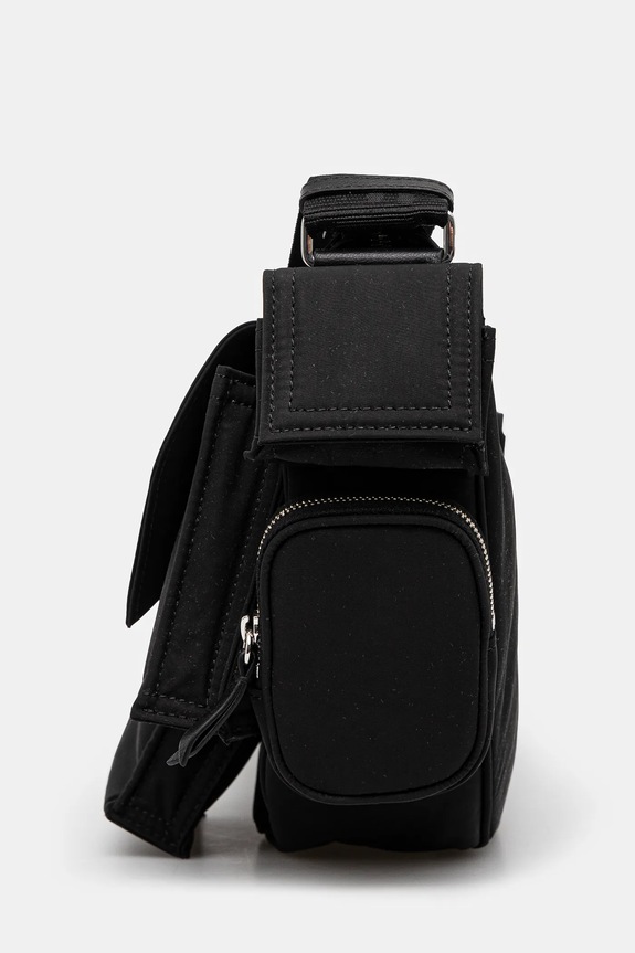 Kabelka Fiorucci Nylon Super Pocket Bag čierna U01FMABA123NY01BK01