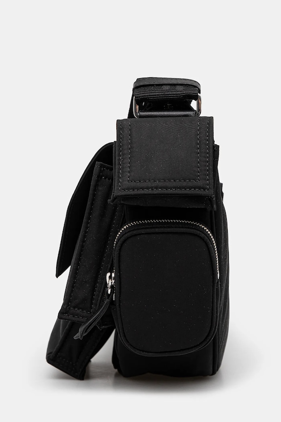 Kabelka Fiorucci Nylon Super Pocket Bag čierna U01FMABA123NY01BK01