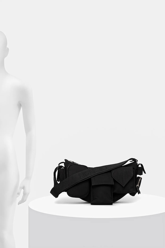 Kabelka Fiorucci Nylon Super Pocket Bag U01FMABA123NY01BK01