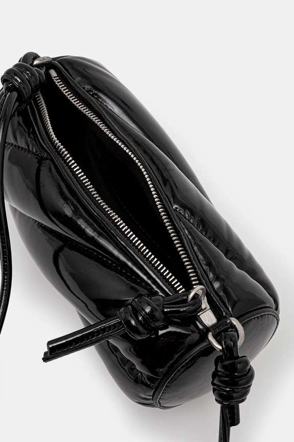 Fiorucci poseta Vinyl Mini Mella Bag U01FPABA002VN02BK01 negru
