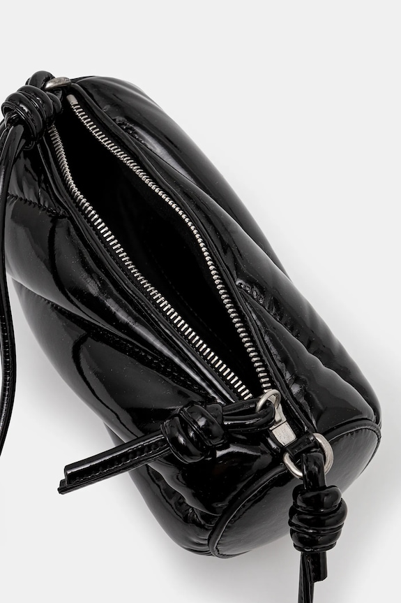 Fiorucci poseta Vinyl Mini Mella Bag U01FPABA002VN02BK01 negru