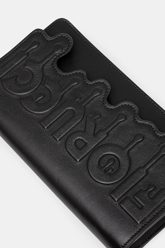 Kožená kabelka Fiorucci Melted Bag čierna U01FPABA208LE01BK01