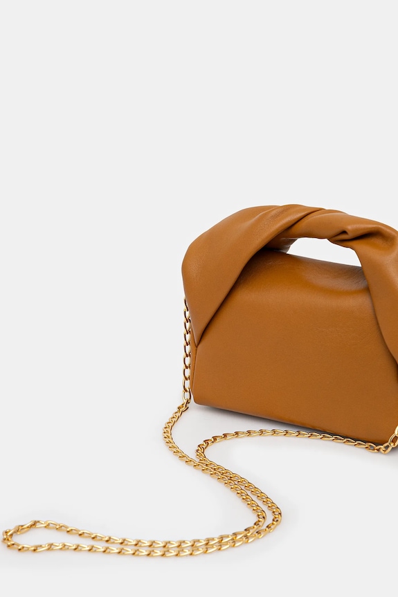 Accessories JW Anderson handbag Small Twister Bag HB0643.LA0088.604 brown