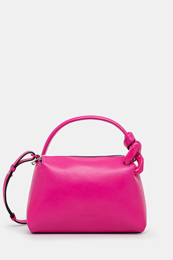 Kabelka JW Anderson The Jwa Small Corner Bag hladký růžová HB0642.LA0020.350